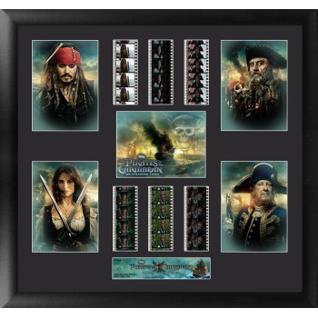 Pirates of the Caribbean On Stranger Tides Framed Film Cell Pirates